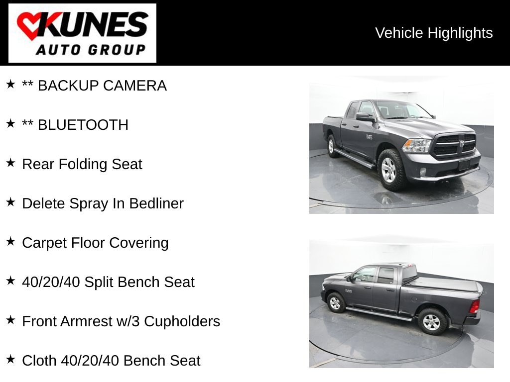 Used 2016 Ram 1500 Express Truck Quad Cab