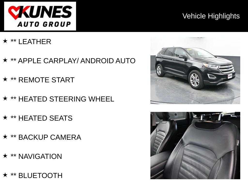 Used 2017 Ford Edge SEL SUV