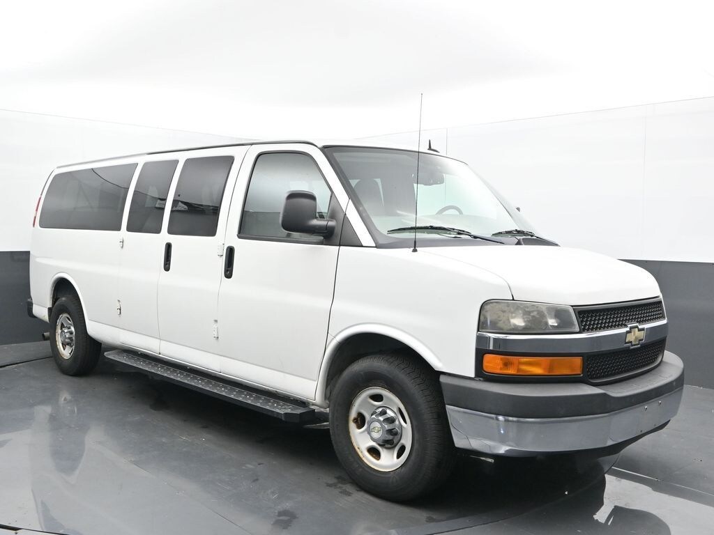 Used 2010 Chevrolet Express 3500 LT Passenger Van Extended Passenger Van