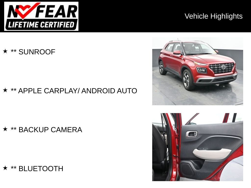 Certified 2025 Hyundai Venue SEL SUV