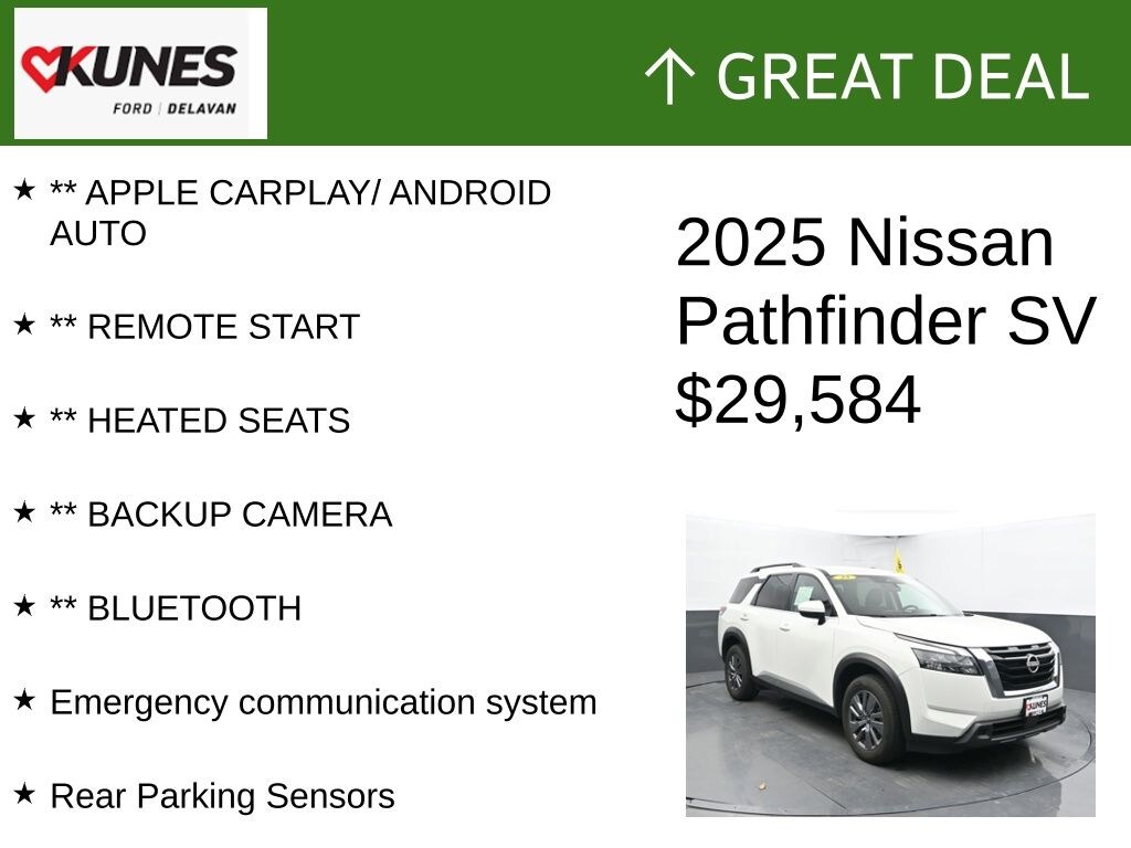 Certified 2025 Nissan Pathfinder SV SUV