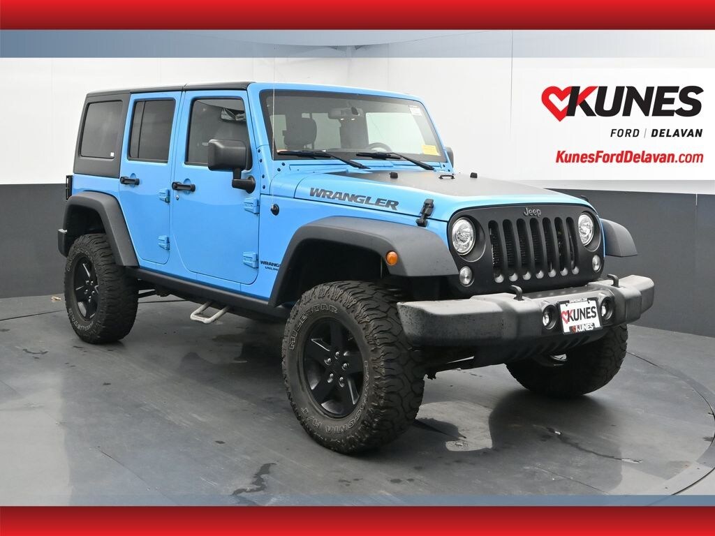 Used 2017 Jeep Wrangler JK Unlimited SUV
