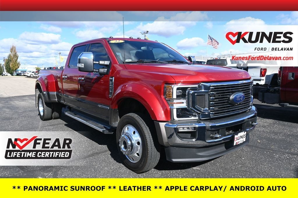 Certified 2022 Ford F-450 King Ranch DRW Truck Crew Cab