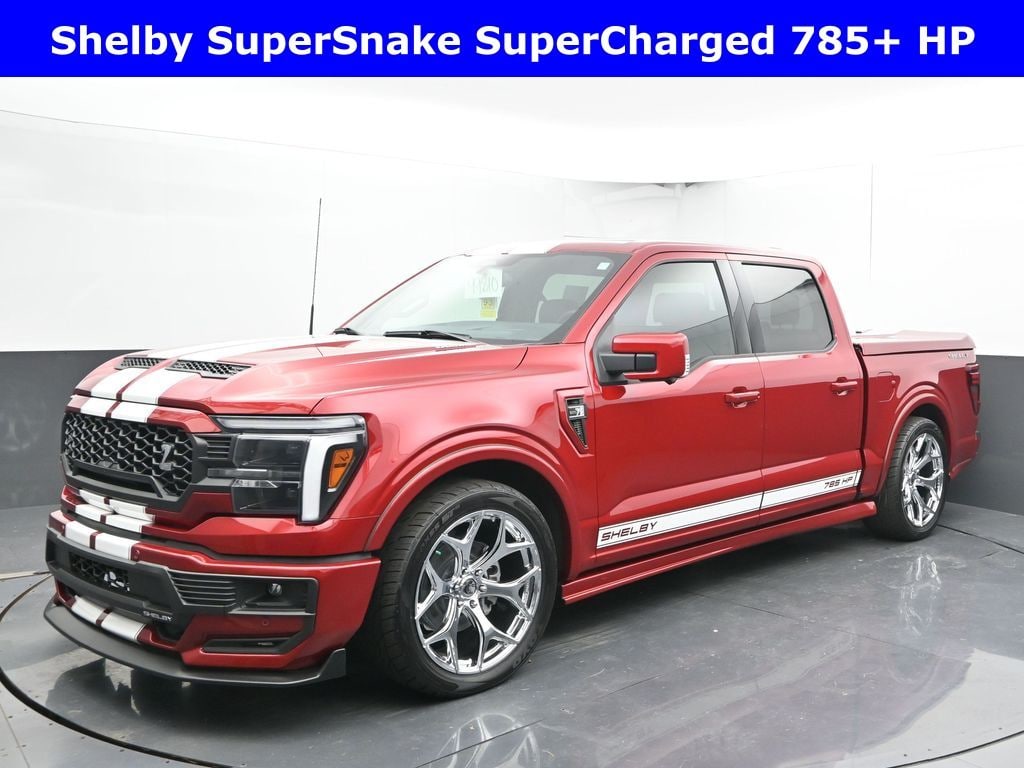 New 2025 Ford F-150 Shelby Supersnake Supercharged 785+HP Truck SuperCrew Cab