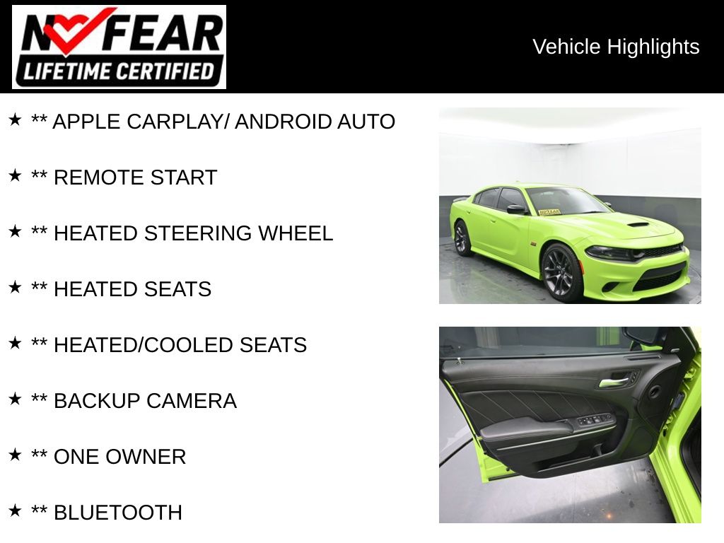 Certified 2023 Dodge Charger Scat Pack with VIN 2C3CDXGJ6PH573374 for sale in Delavan, WI