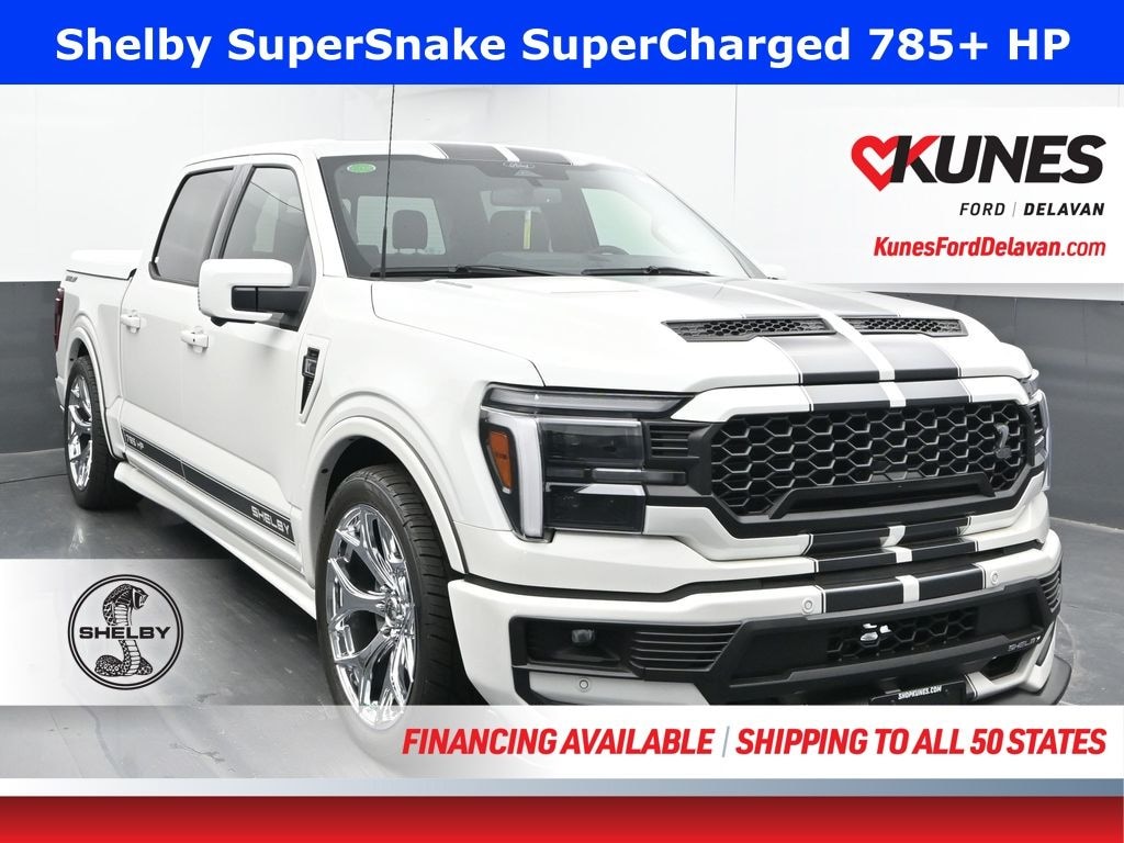 New 2025 Ford F-150 Shelby Supersnake Supercharged 785+HP Truck SuperCrew Cab