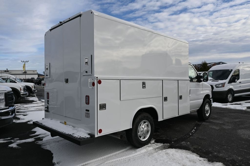 New 2025 Ford E-350 Cutaway Base Enclosed Service Body Truck
