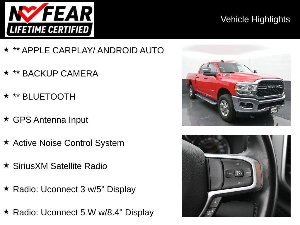 Used 2024 Ram 2500 Big Horn Truck Crew Cab