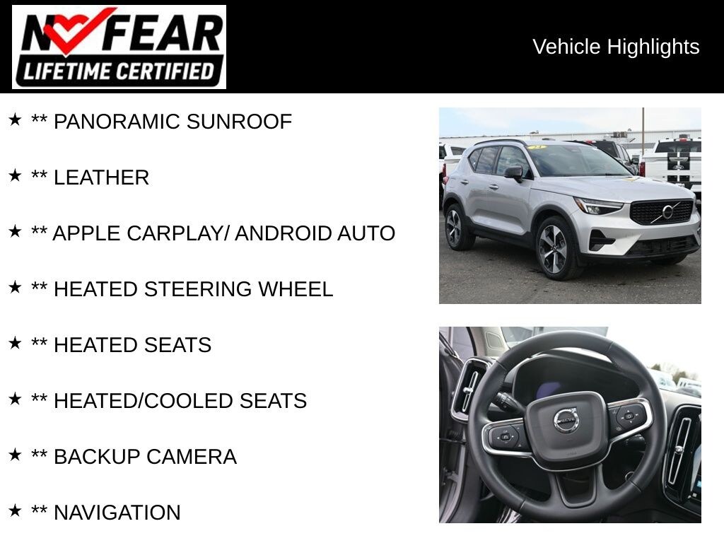 Certified 2024 Volvo XC40 B5 Core SUV