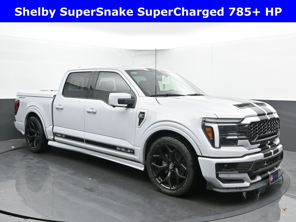 New 2025 Ford F-150 Shelby Supersnake Supercharged 785+HP Truck SuperCrew Cab