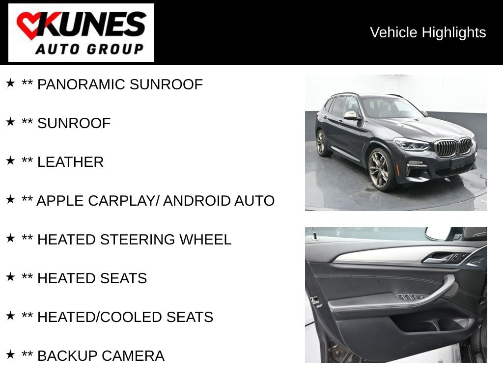 Used 2019 BMW X3 M40i Tuned, Exhaust, AND More!! SUV