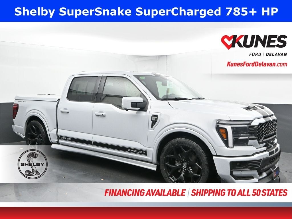New 2025 Ford F-150 Shelby Supersnake Supercharged 785+HP Truck SuperCrew Cab