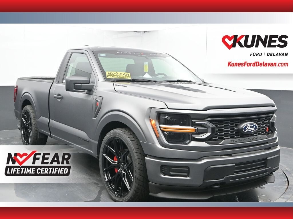 New 2025 Ford F-150 SCA Black Widow SR Supercharged Truck Regular Cab