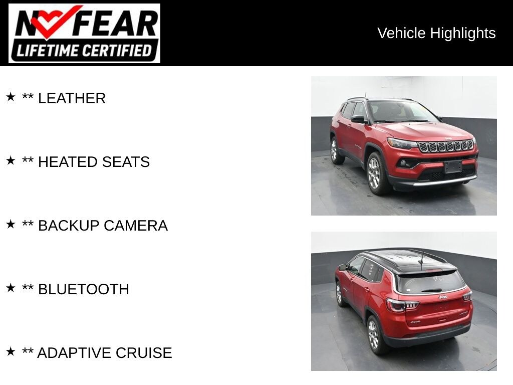 Certified 2025 Jeep Compass Limited SUV