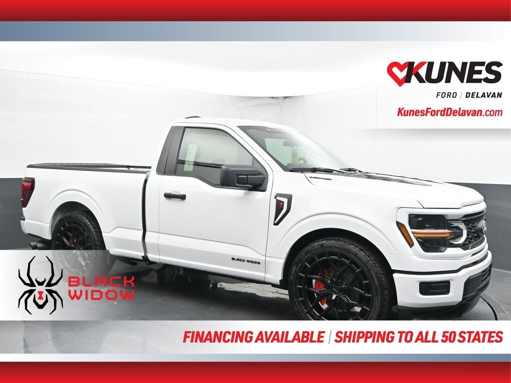 New 2025 Ford F-150 SCA Black Widow SR Supercharged Truck Regular Cab