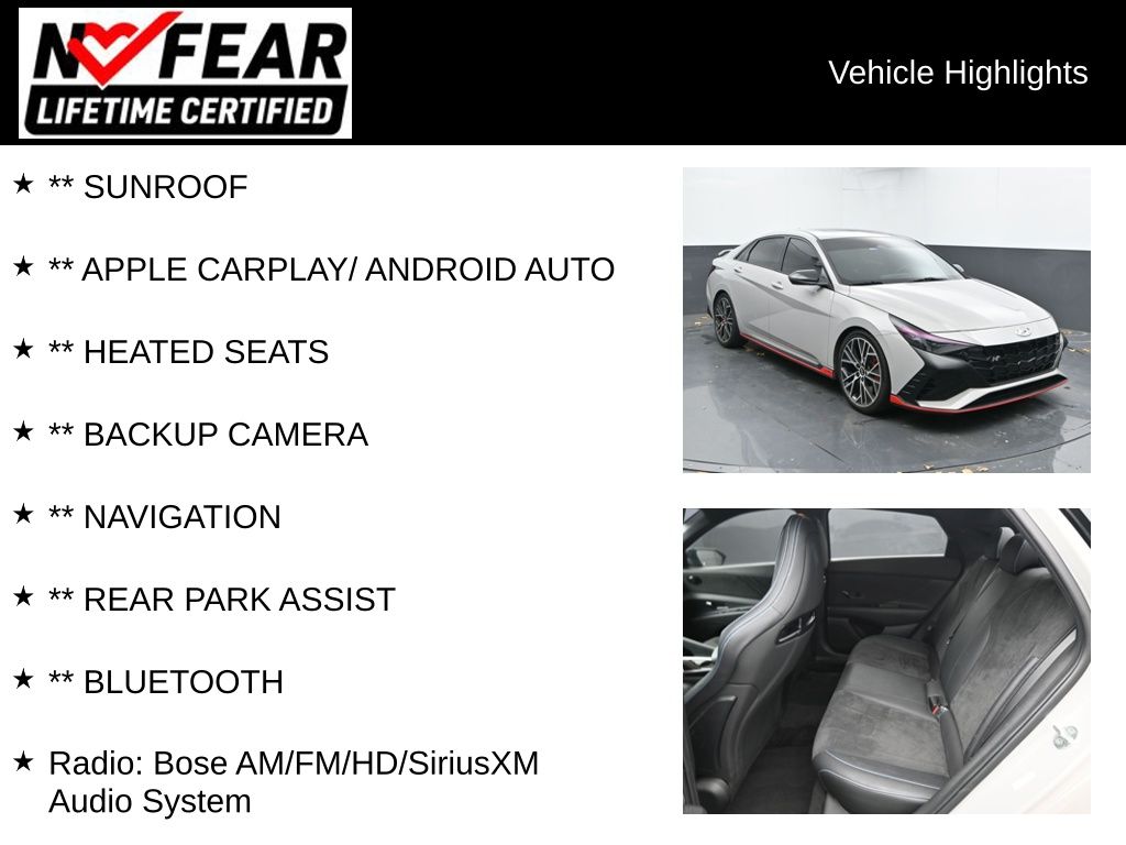 2023 Hyundai Elantra N Base photo 2