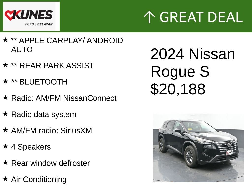 Used 2024 Nissan Rogue S SUV