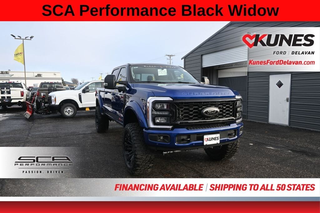 New 2026 Ford F-250 SCA Black Widow Truck Crew Cab