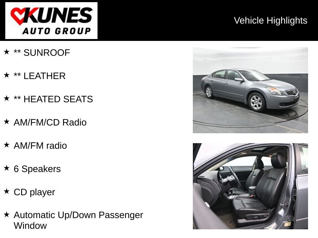 Used 2009 Nissan Altima 2.5 SL Sedan