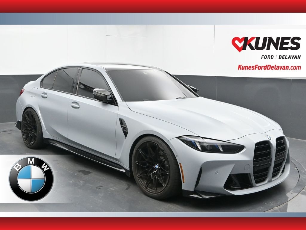 Used 2025 BMW M3 Competition MHD+, 700+ WHP, Frozen PPF, Blue Bucke Sedan