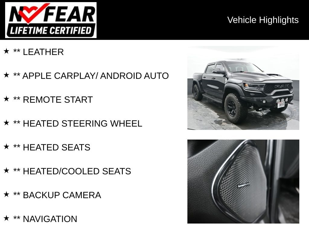 Used 2023 Ram 1500 TRX Truck Crew Cab