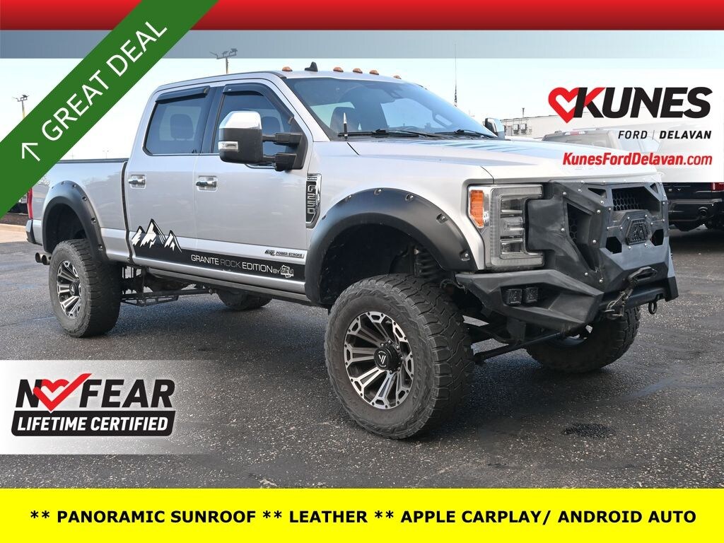 Certified 2019 Ford F-250 Platinum Granite Rock Edition Truck Crew Cab