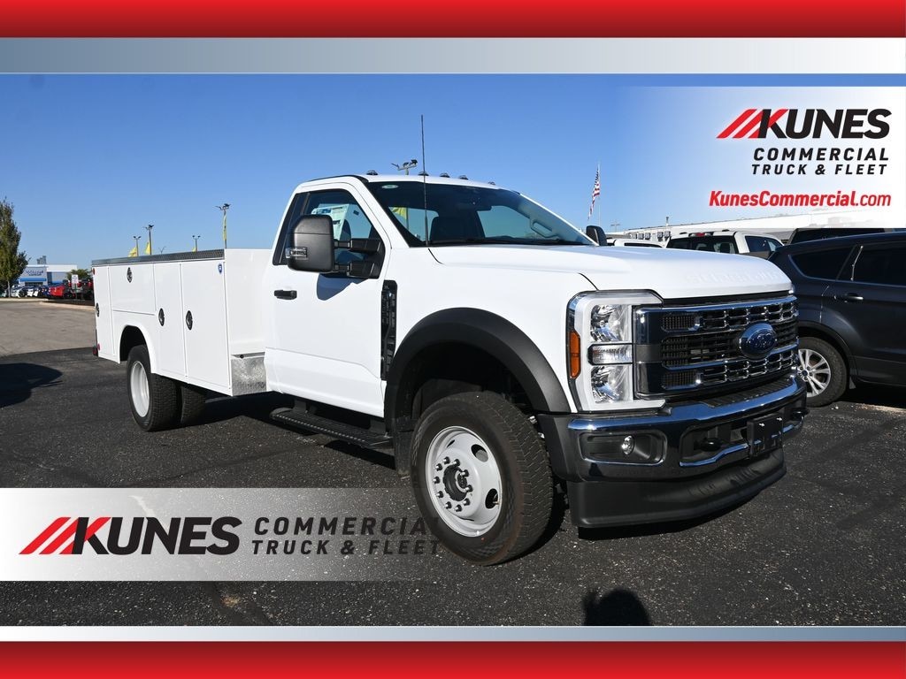 New 2025 Ford F-450 Chassis XL Service Utility Body Truck Regular Cab