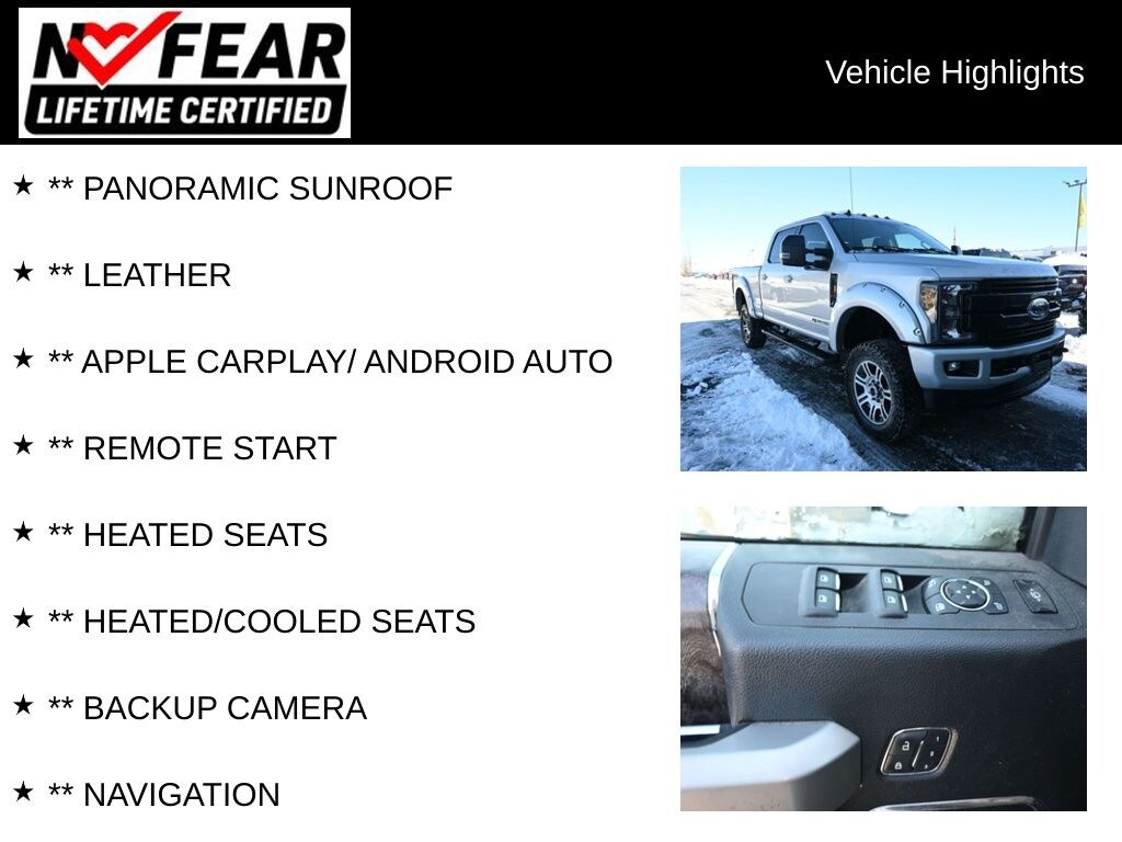 Certified 2019 Ford F-250 Lariat Truck Crew Cab
