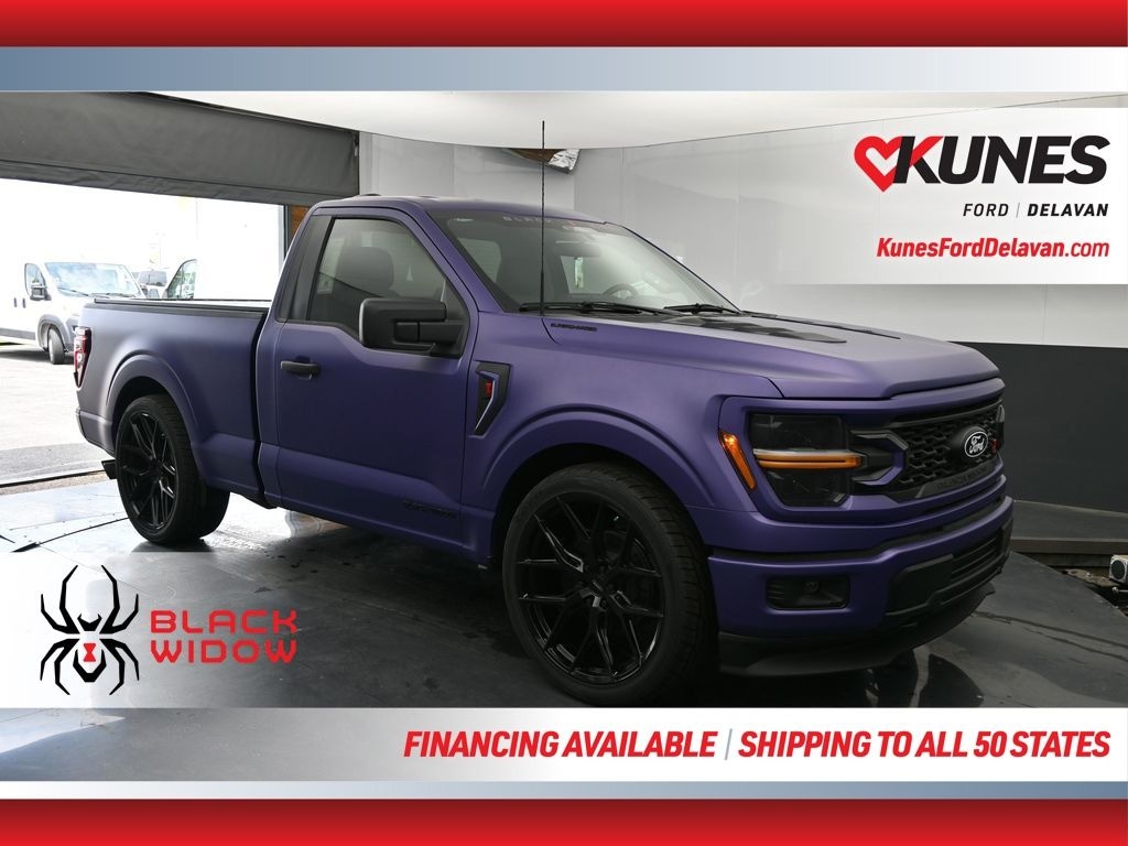 New 2025 Ford F-150 SCA Black Widow SR Supercharged Truck Regular Cab