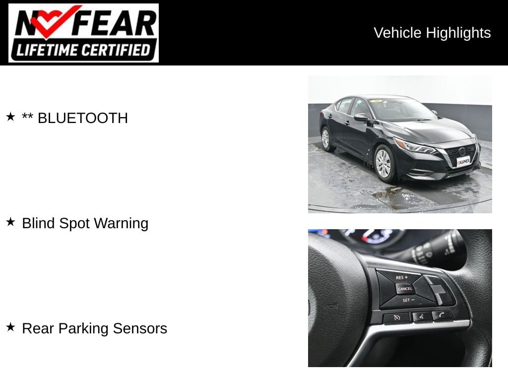 Used 2020 Nissan Sentra S with VIN 3N1AB8BV9LY212723 for sale in Delavan, WI