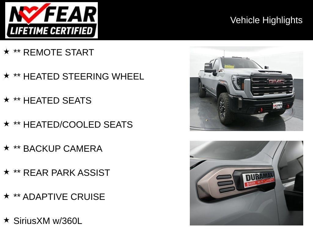 Used 2024 GMC Sierra 2500 HD AT4X Truck Crew Cab