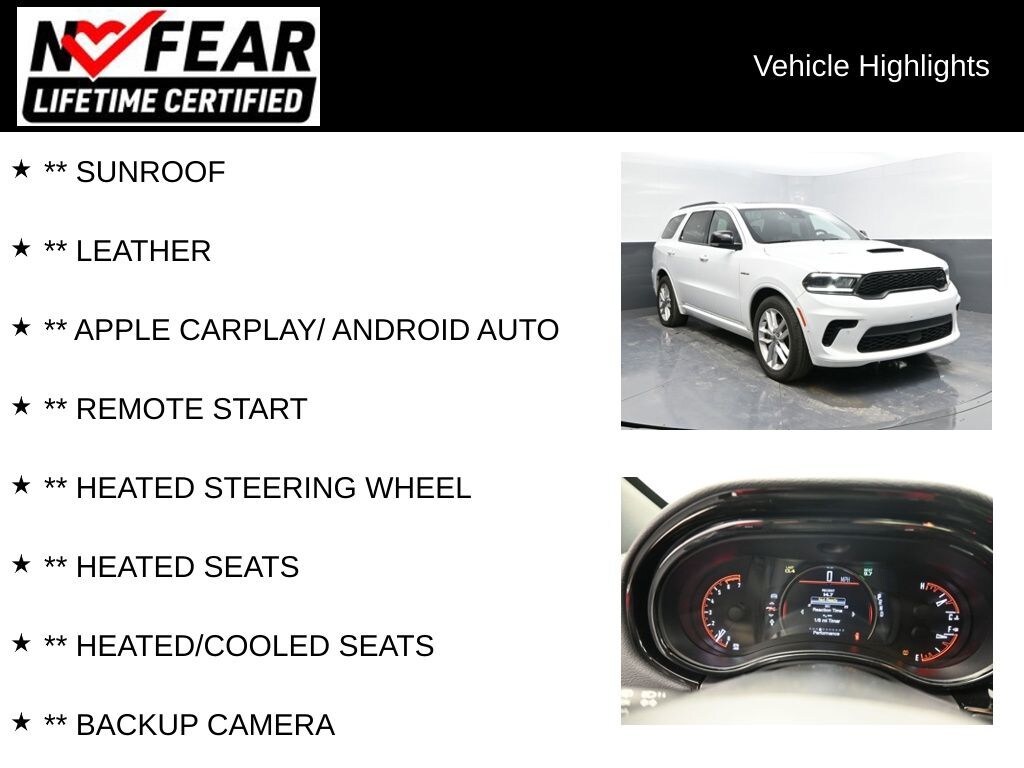 Certified 2024 Dodge Durango R/T Plus SUV