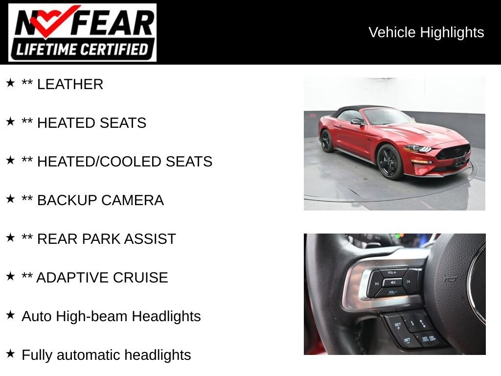 Used 2022 Ford Mustang GT Premium Convertible