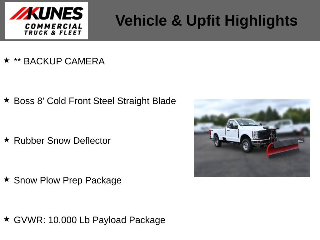 New 2026 Ford F-250 XL Plow Truck Truck Regular Cab