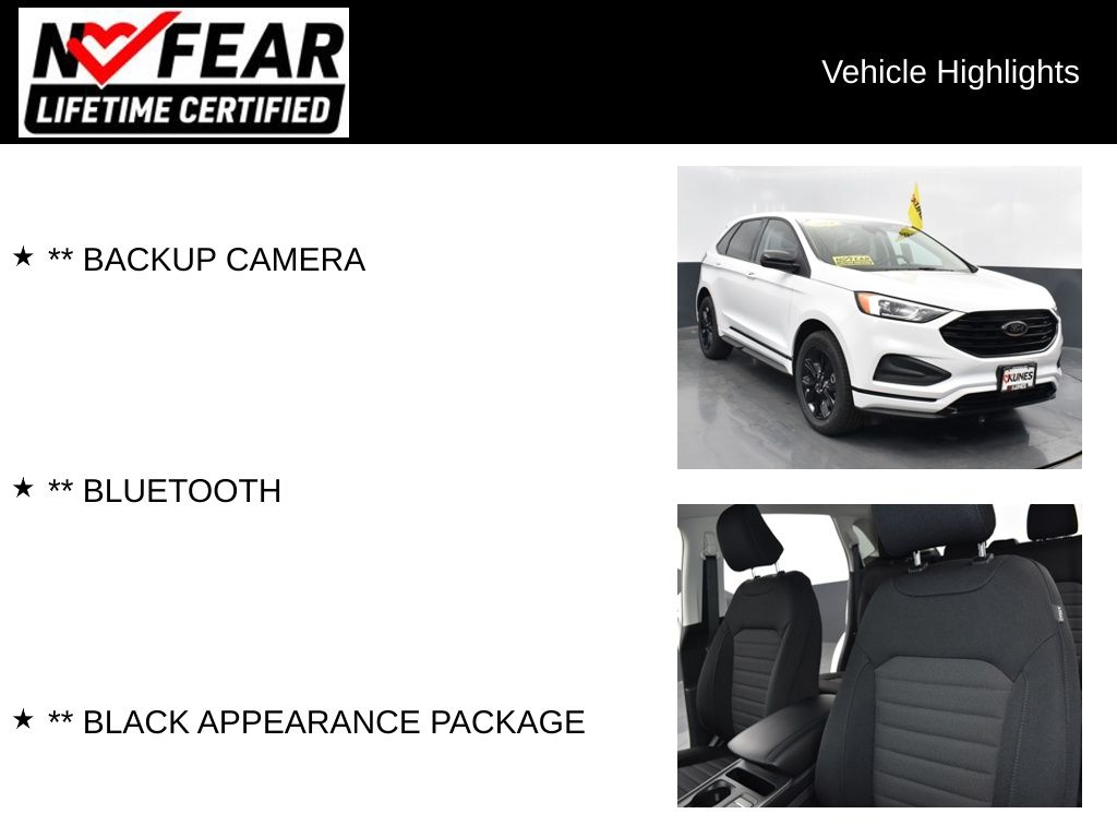 Certified 2024 Ford Edge SE with VIN 2FMPK4G94RBB09282 for sale in Delavan, WI