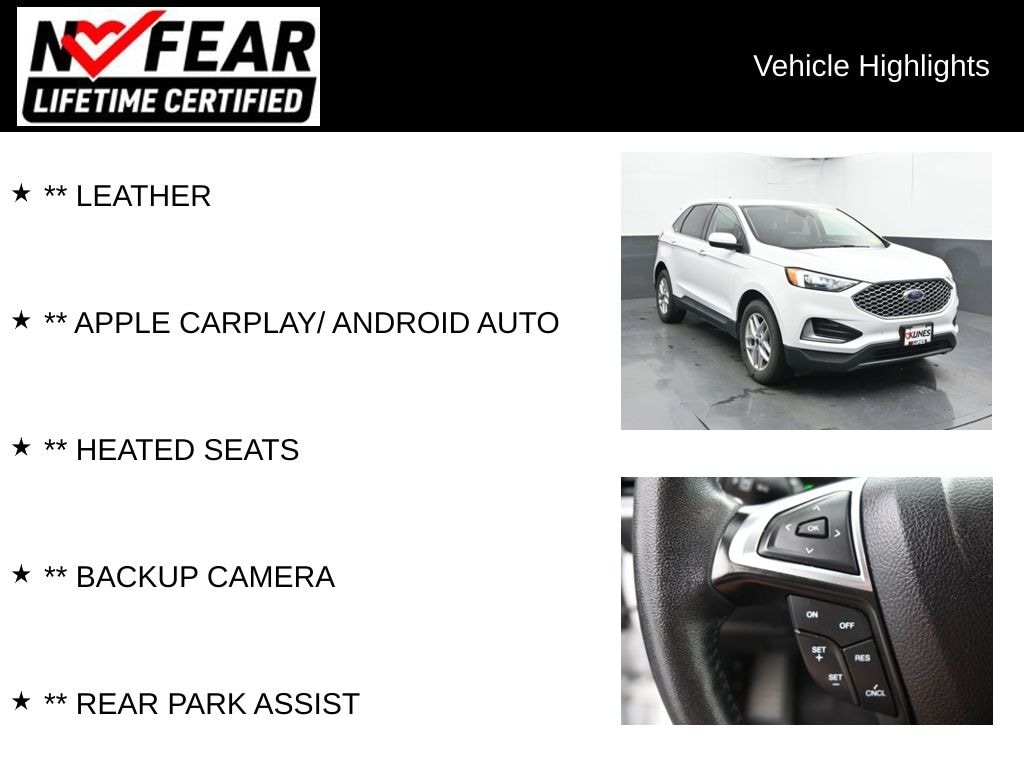 Certified 2024 Ford Edge SEL SUV