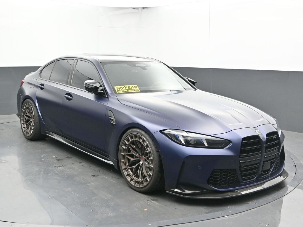 Used 2025 BMW M3 Competition MHD+ 700+ WHP, Frozen Tanzanite, Full Sedan