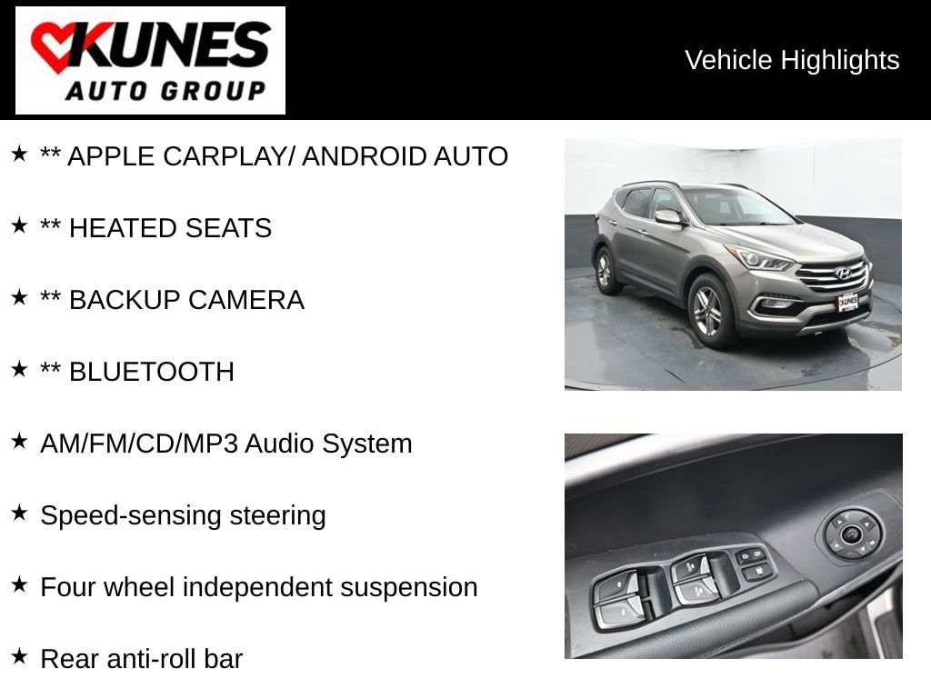 Used 2018 Hyundai Santa Fe Sport 2.4 Base SUV