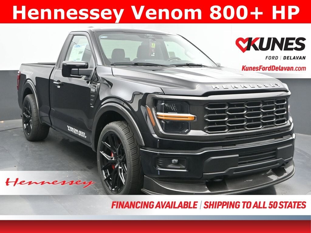 New 2025 Ford F-150 XL Hennessey Venom 800 Supercharger Truck Regular Cab