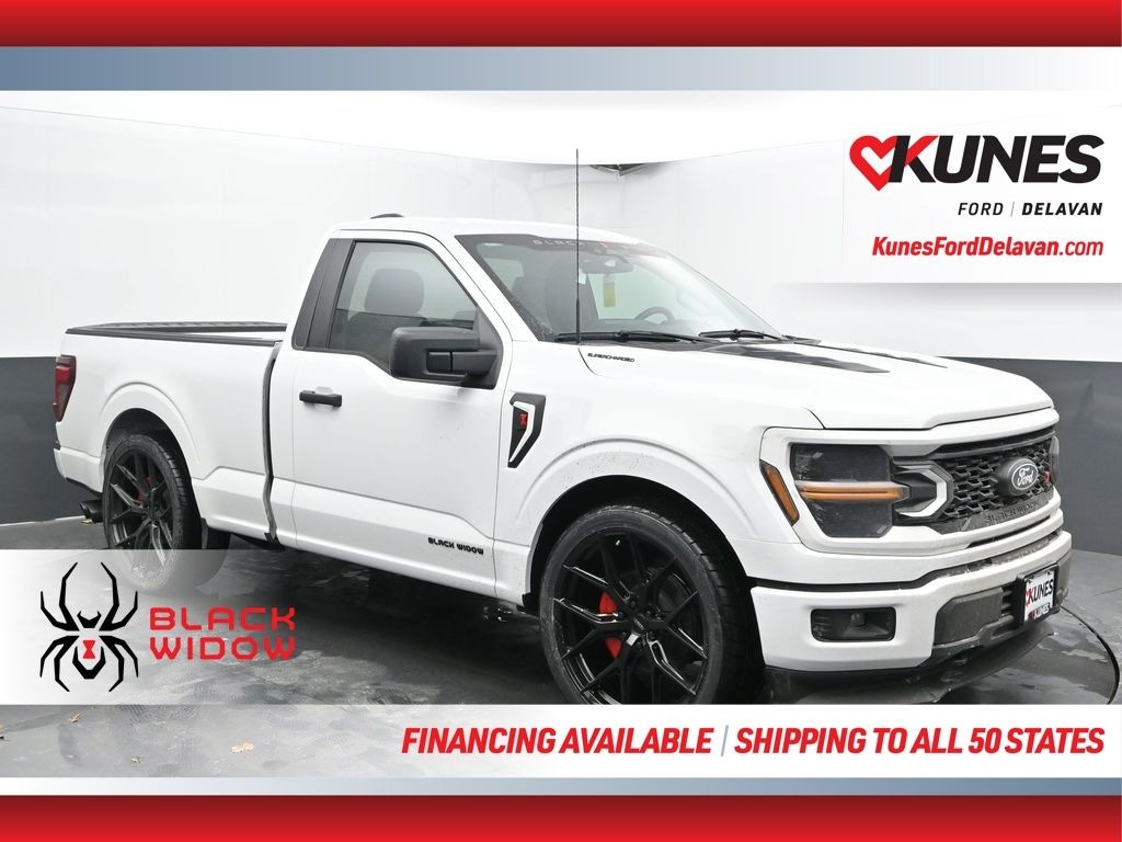 New 2025 Ford F-150 SCA Black Widow SR Supercharged Truck Regular Cab