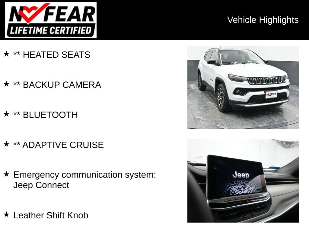 Certified 2025 Jeep Compass Limited SUV