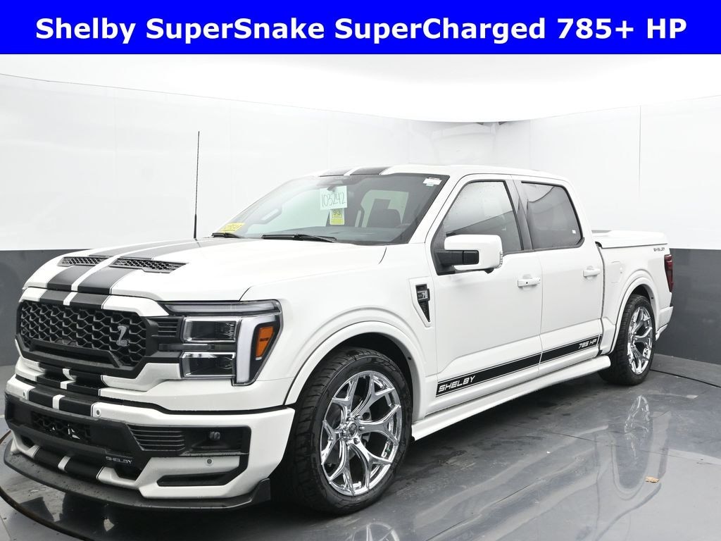 New 2025 Ford F-150 Shelby Supersnake Supercharged 785+HP Truck SuperCrew Cab