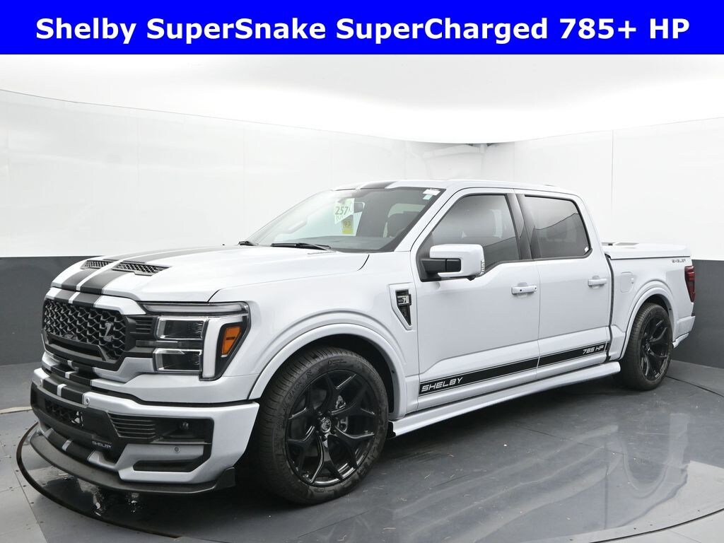 New 2025 Ford F-150 Shelby Supersnake Supercharged 785+HP Truck SuperCrew Cab