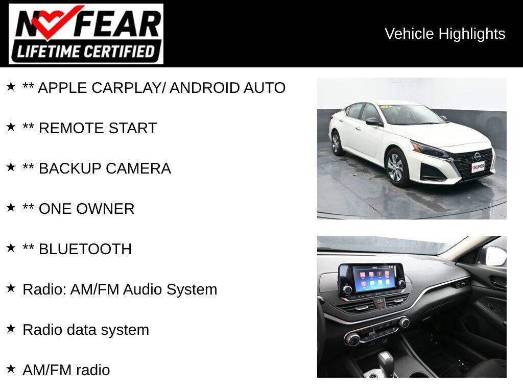 Certified 2024 Nissan Altima 2.5 S Sedan