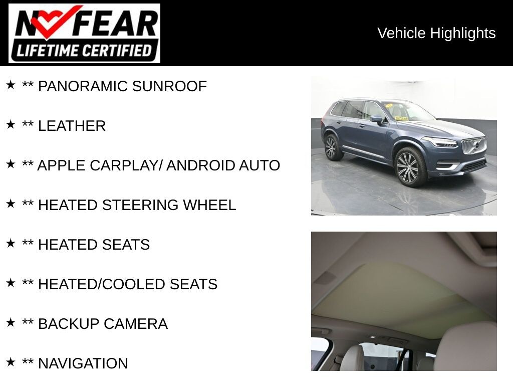 Certified 2023 Volvo XC90 B6 Plus 7-Seater SUV