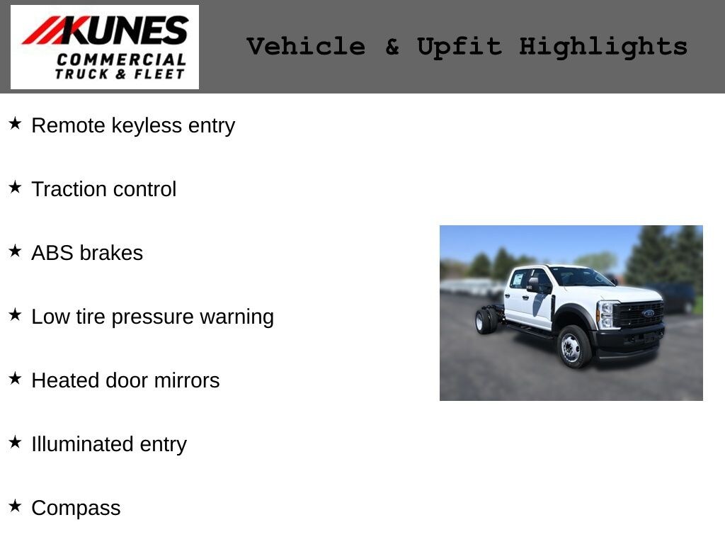 New 2026 Ford F-450 Chassis XL Dump Truck Truck Crew Cab