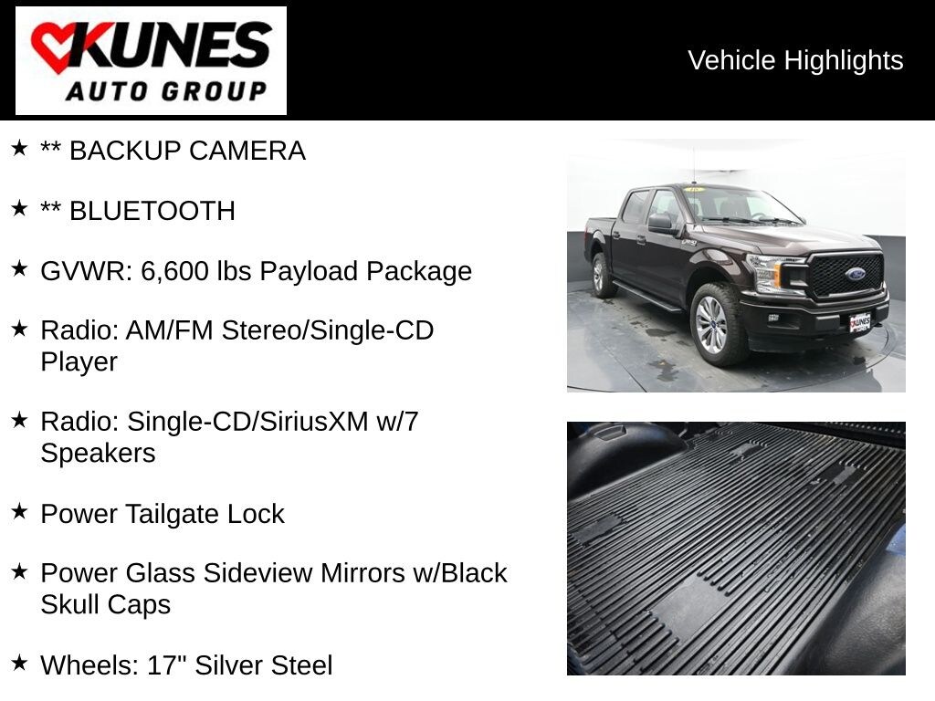 Used 2018 Ford F-150 XL Truck SuperCrew Cab