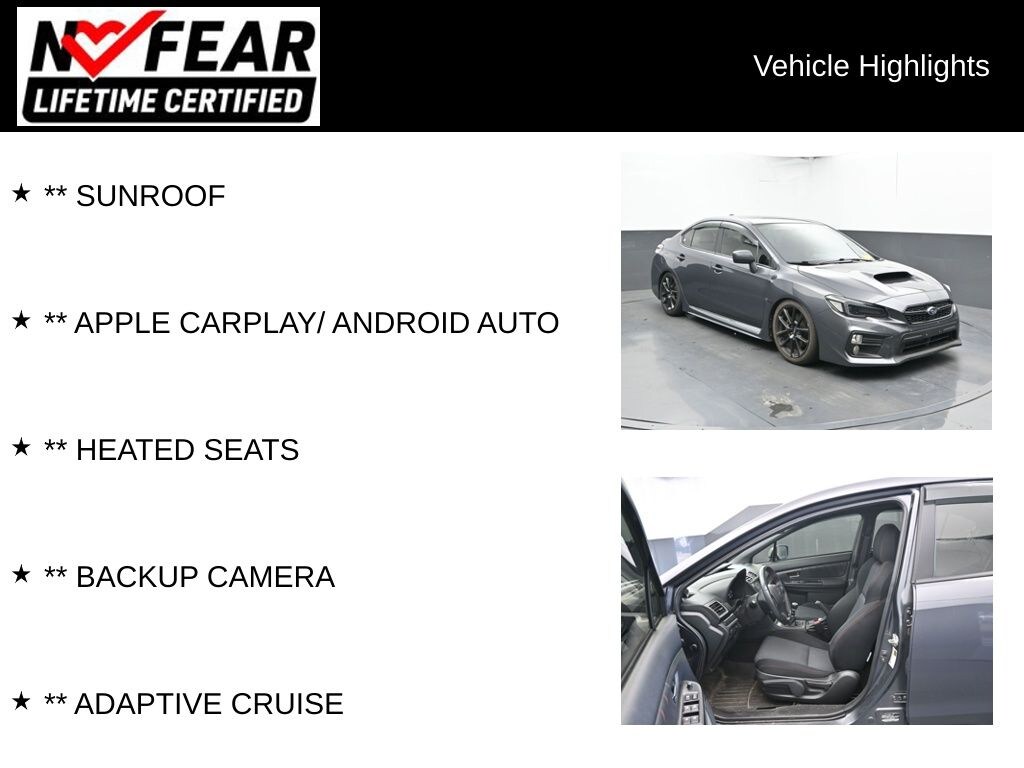 Used 2021 Subaru WRX Premium Sedan