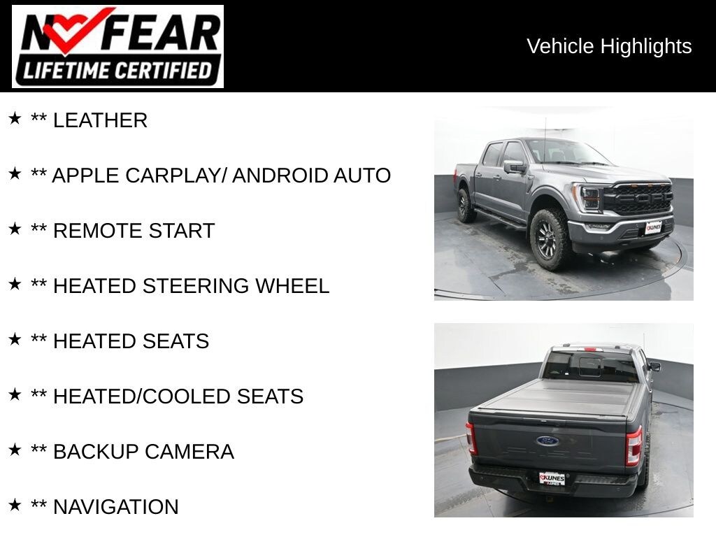 Used 2023 Ford F-150 Truck SuperCrew Cab