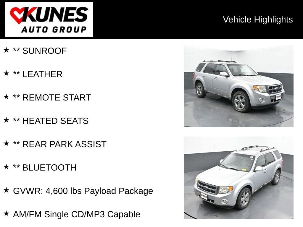 Used 2010 Ford Escape Limited SUV